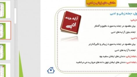 پاورپوینت درس اول فارسی هشتم(پیش از اینها)